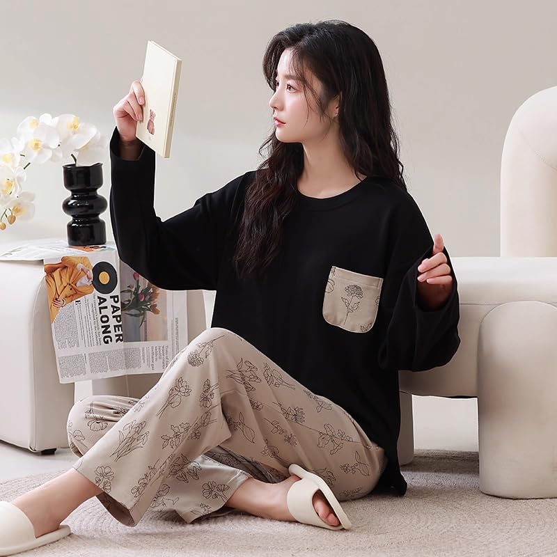 Celary Women's Printed Pajama Set - Soft Cotton - Image 2