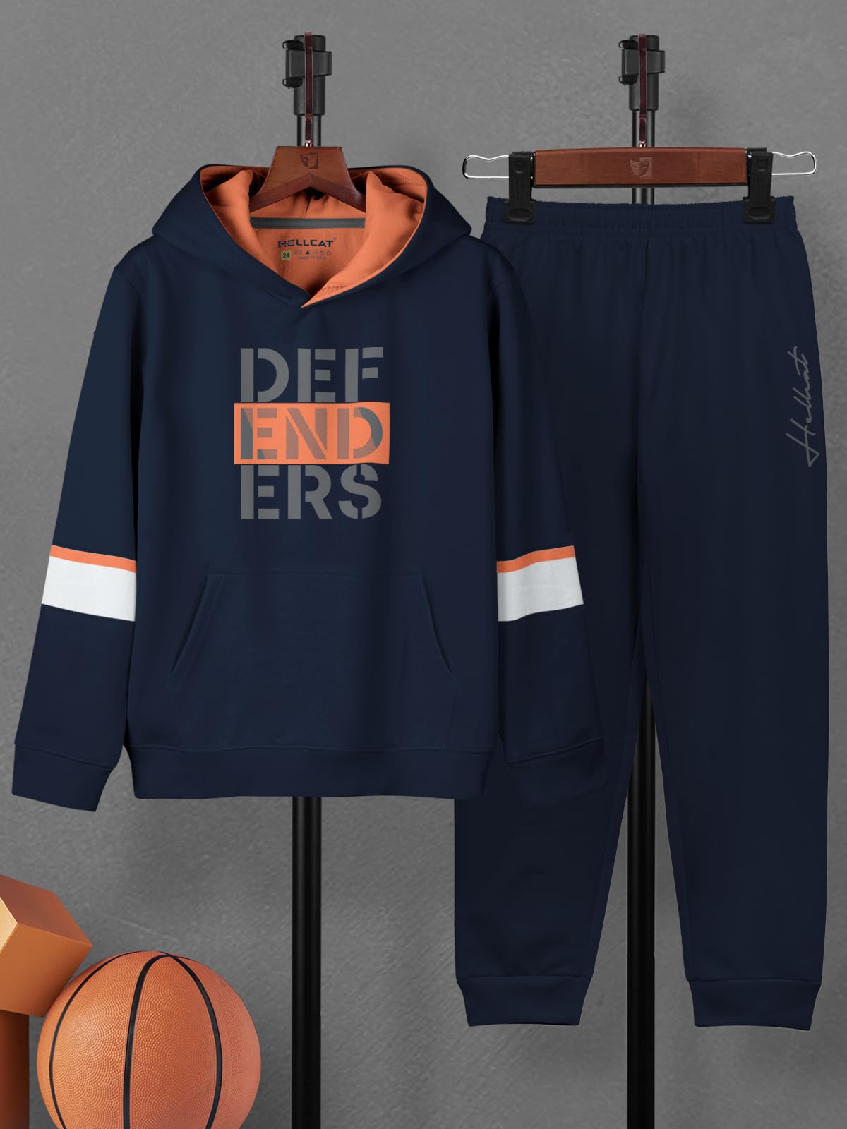 HELLCAT Printed Cotton Hoodie T-shirt for Boys - Image 2