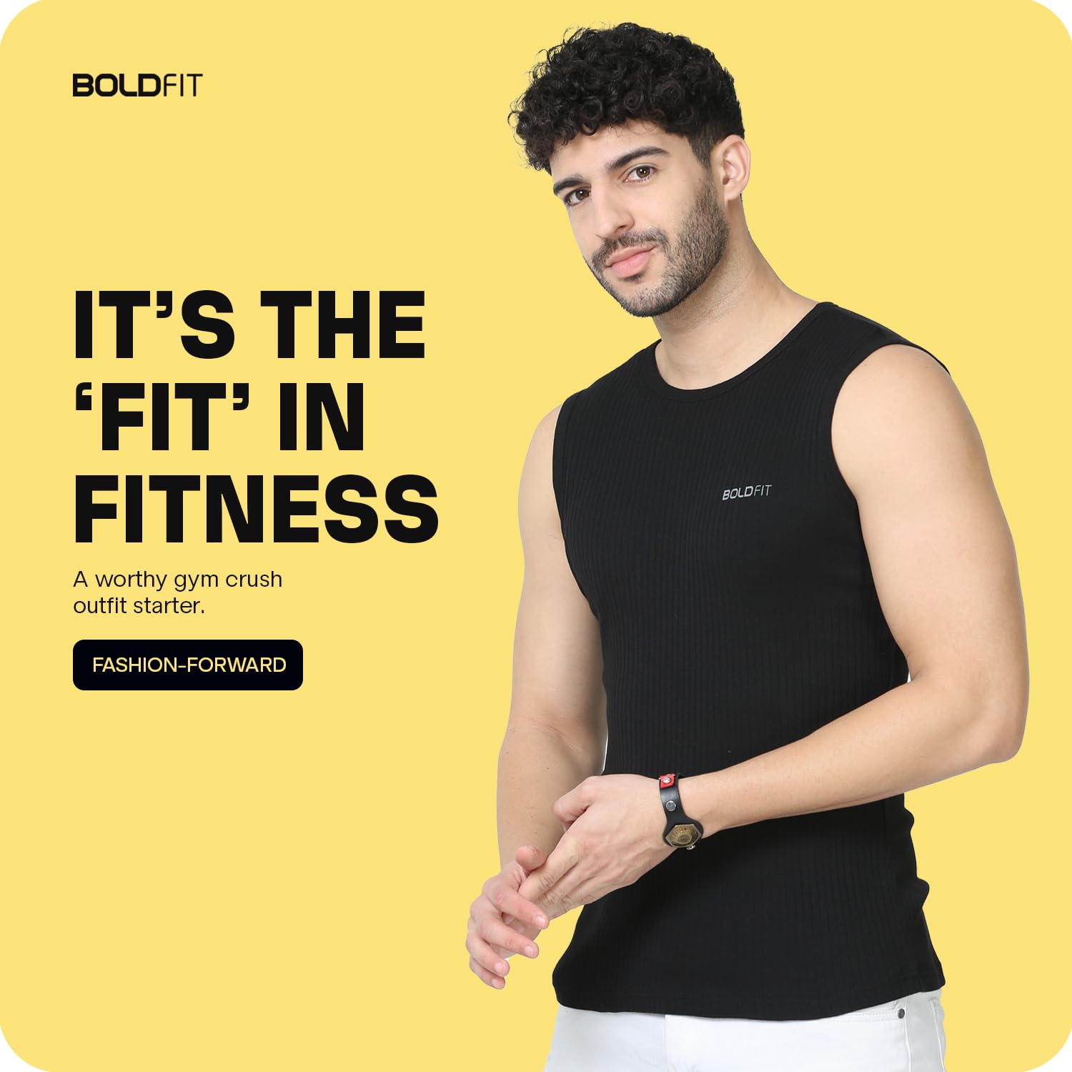 Boldfit Cotton Vest for Men - Image 3