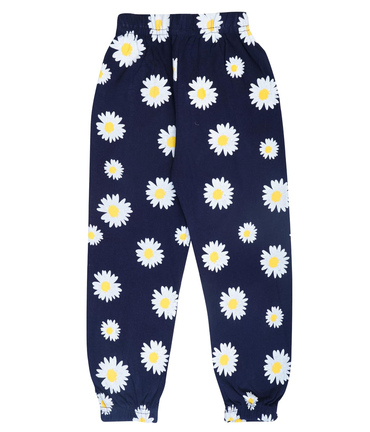 T2F Girls Cotton Printed Track Pants - Multicolor - Image 3