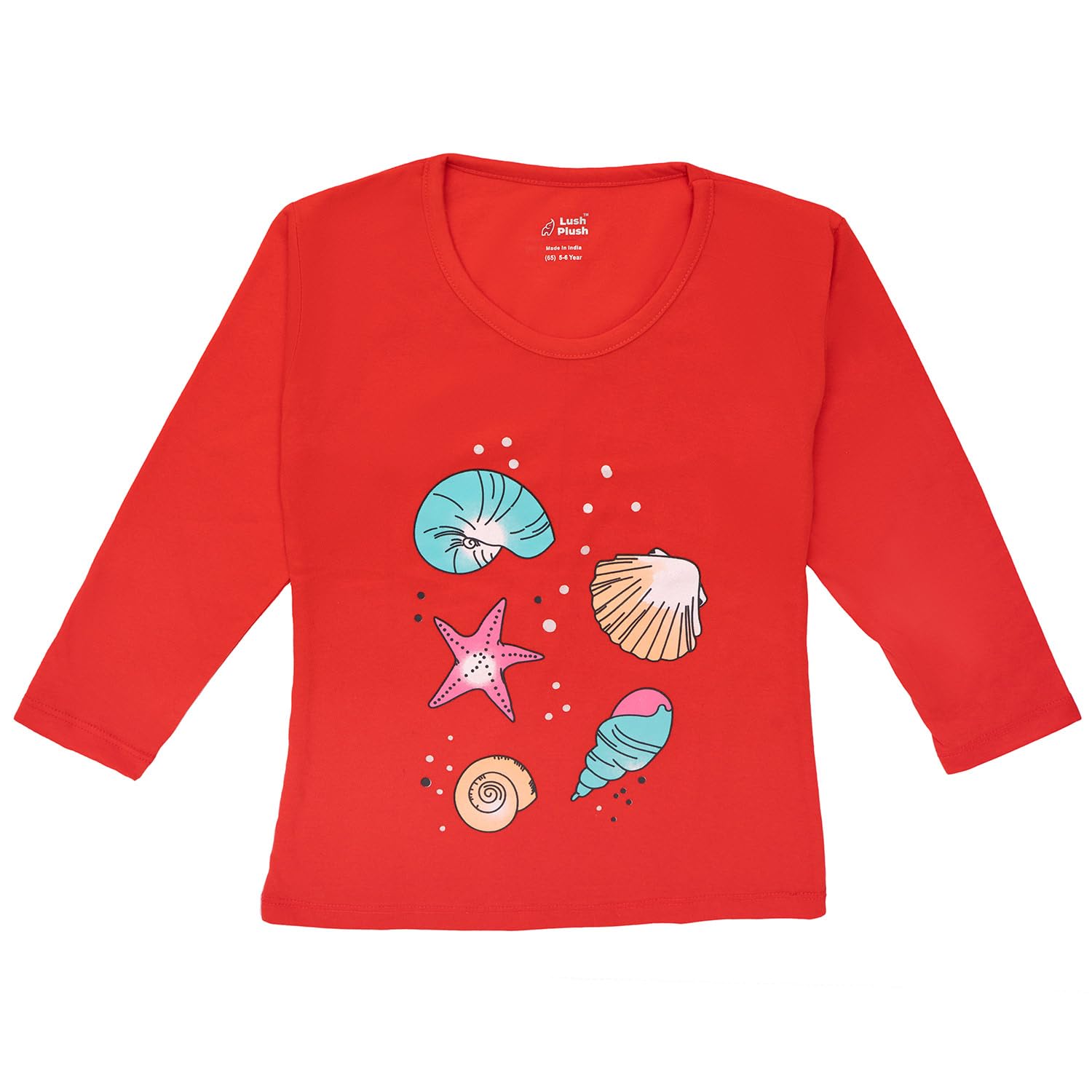 Lush Plush Cotton T-Shirts for Girls - Image 2