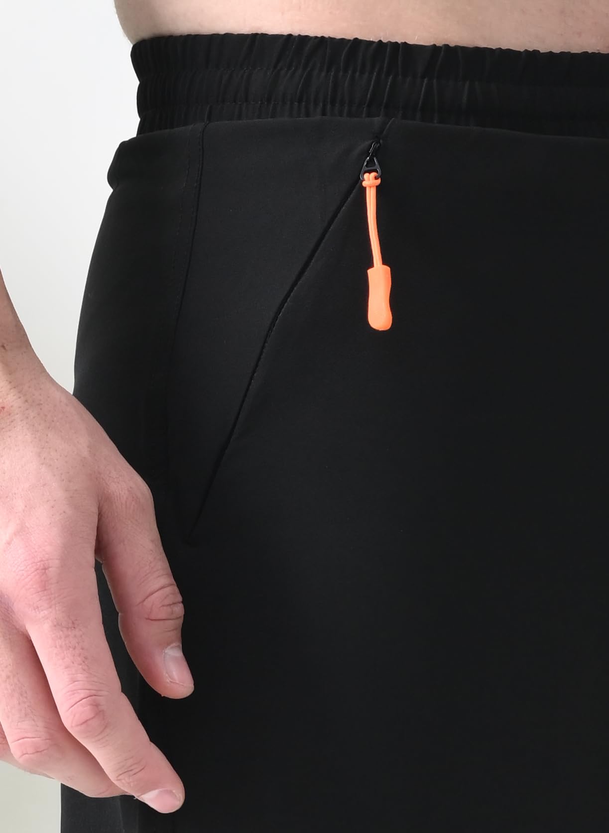 Flapfit Men's Running Shorts - Black - Image 4