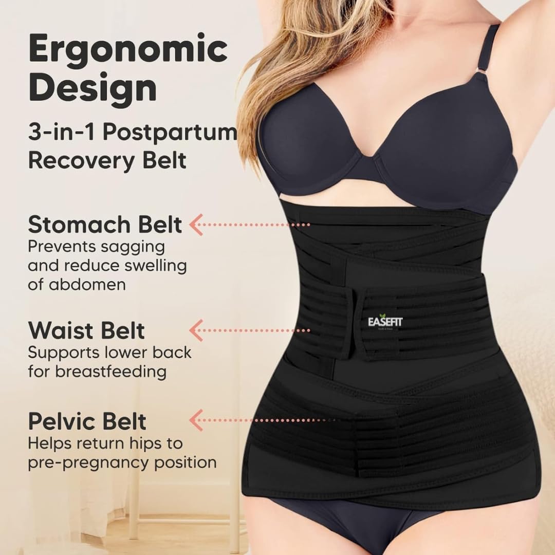 EASEFIT Postpartum Recovery Belly Belt for Women - Image 2