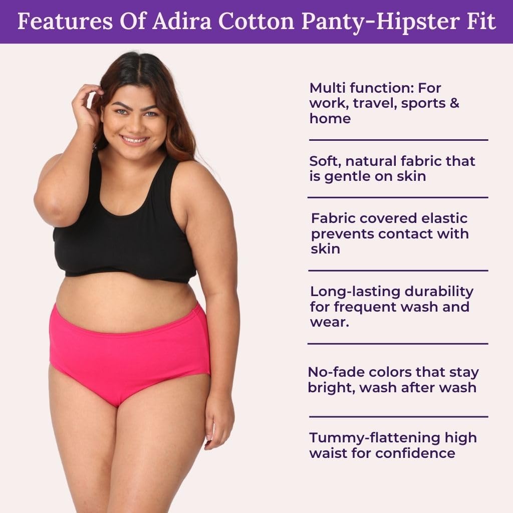 Adira High Waist Panty for Women Cotton - Image 4