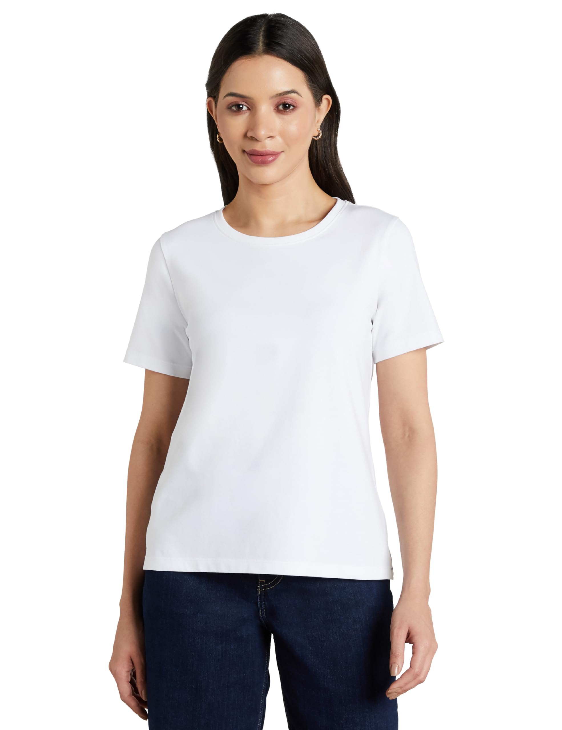 Symbol Women's Cotton Round Neck T-Shirt