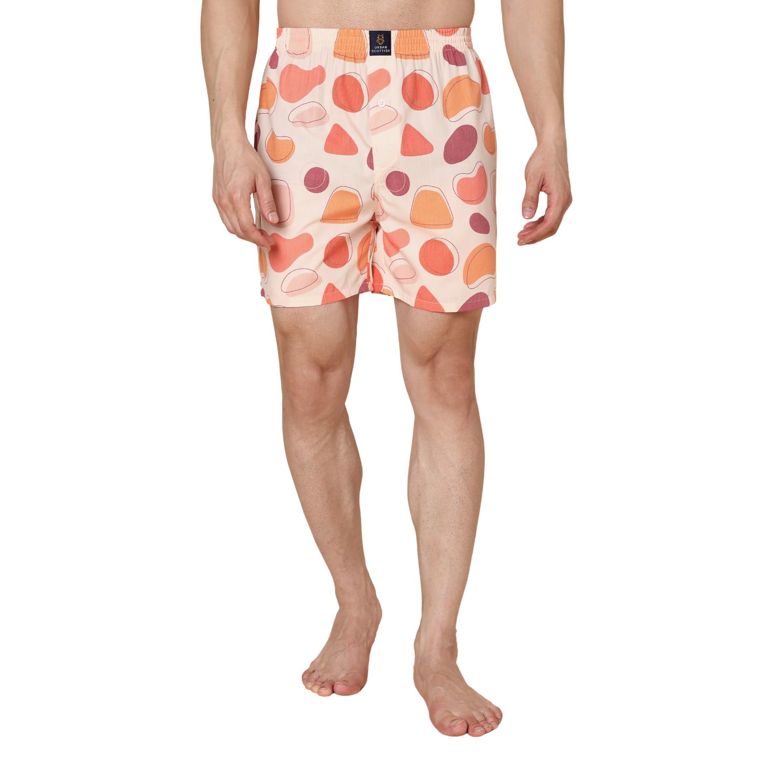Urban Scottish Men's Cotton Blend Boxers - Multicolor - Image 3