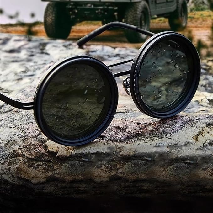 Jones Smart Photochromic Polarized Sunglasses - Black - Image 3