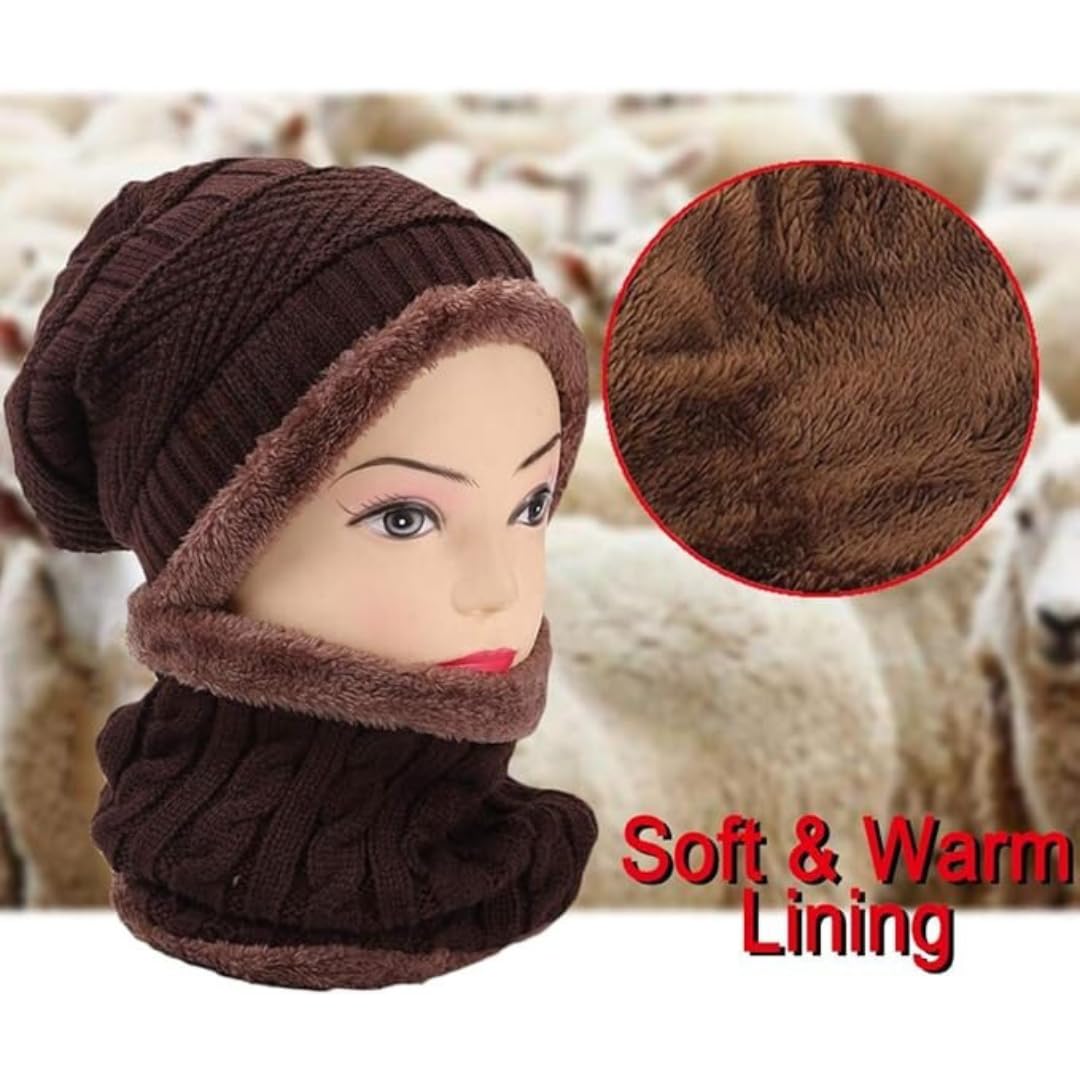 HUNTSMANS Woolen Winter Cap for Boys and Girls - Image 5
