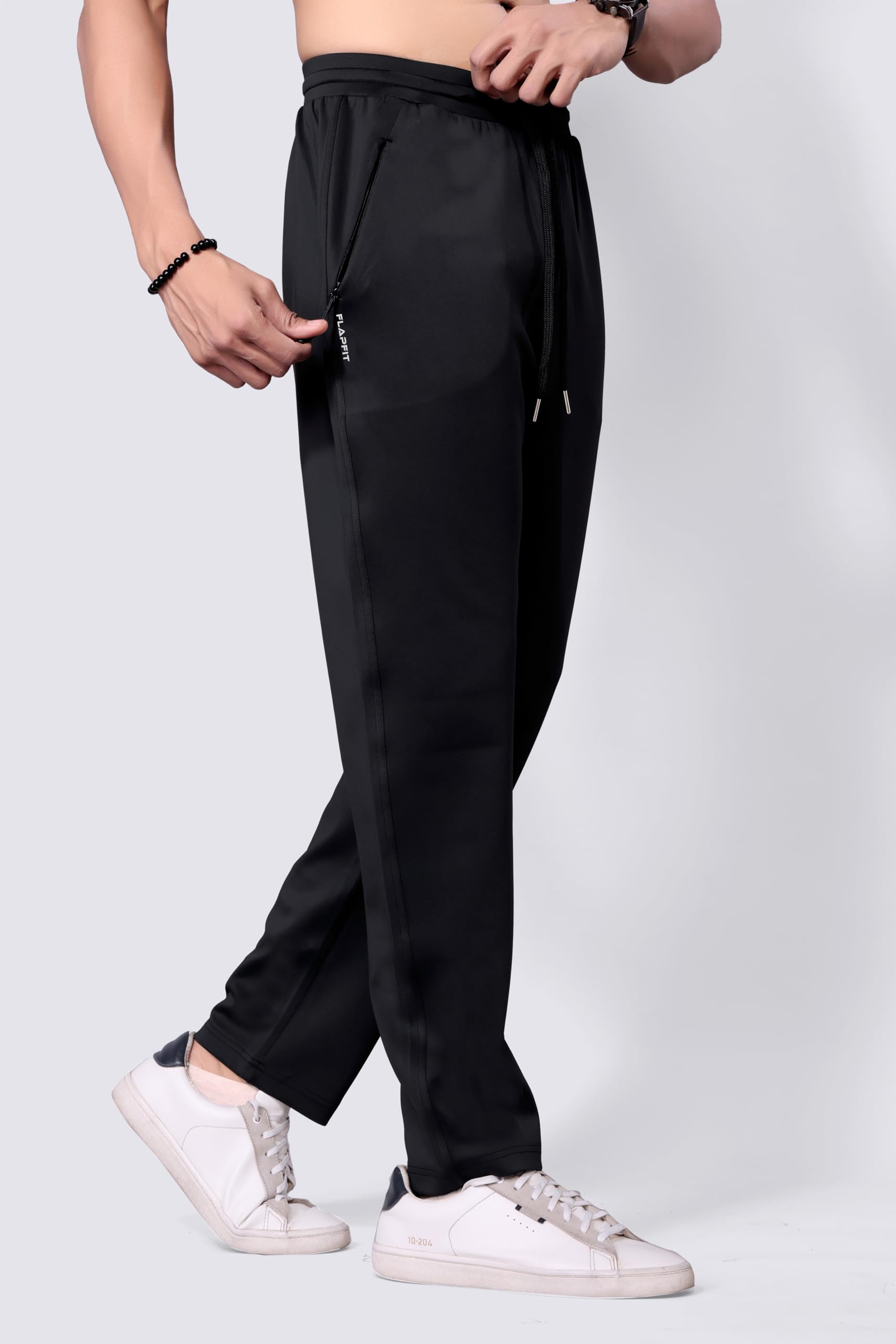 Flapfit Men's Track Pants - Black - Image 2