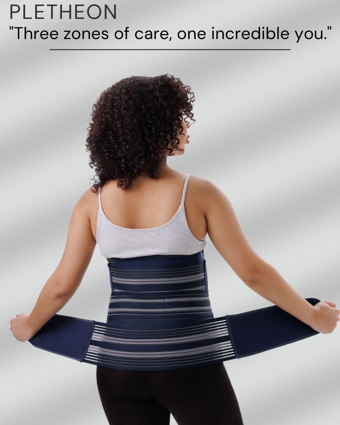 PLETHEON Postpartum Belly Support Band - Blue - Image 2