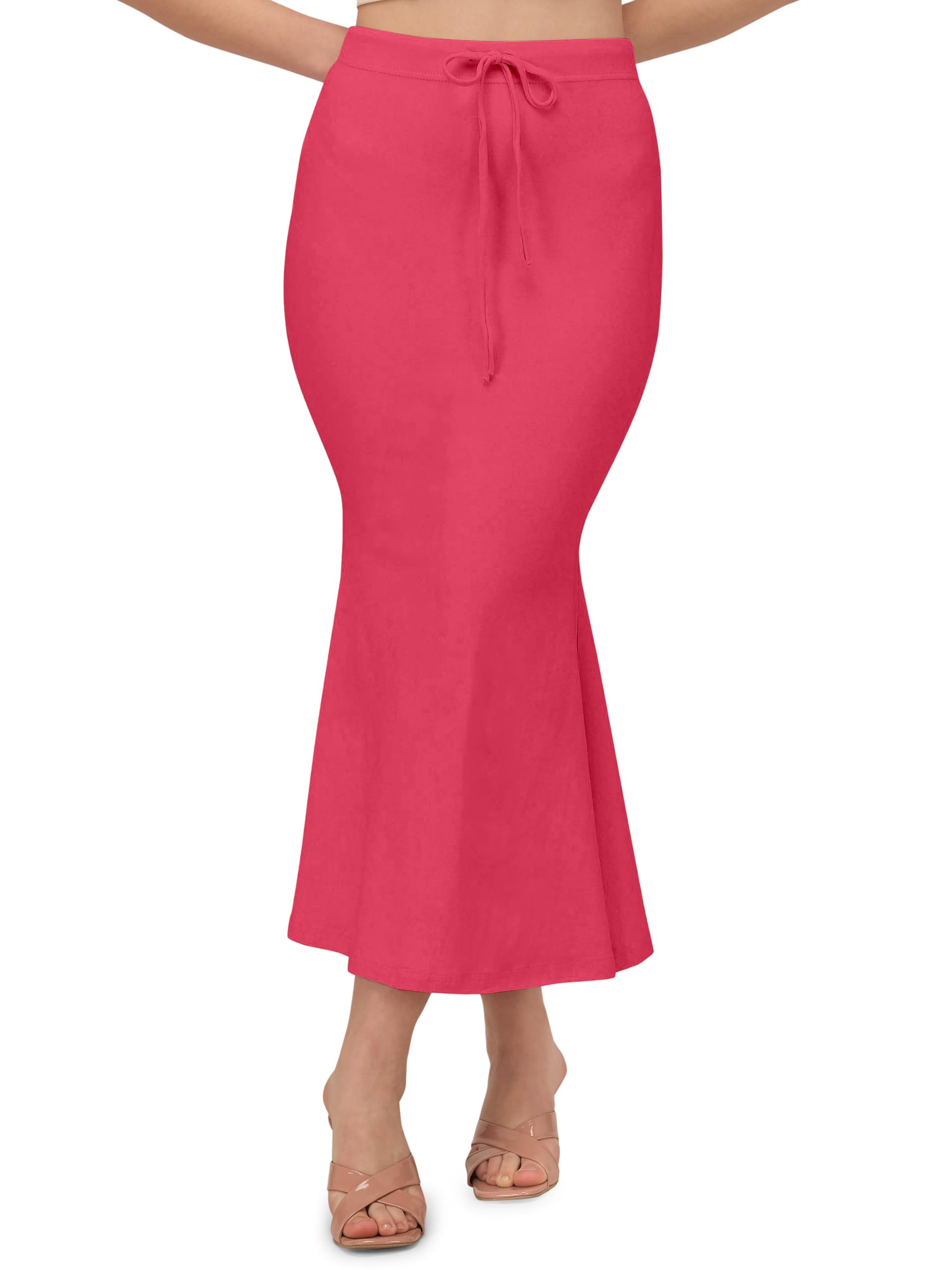 Mehrang Raspberry Saree Shapewear for Women