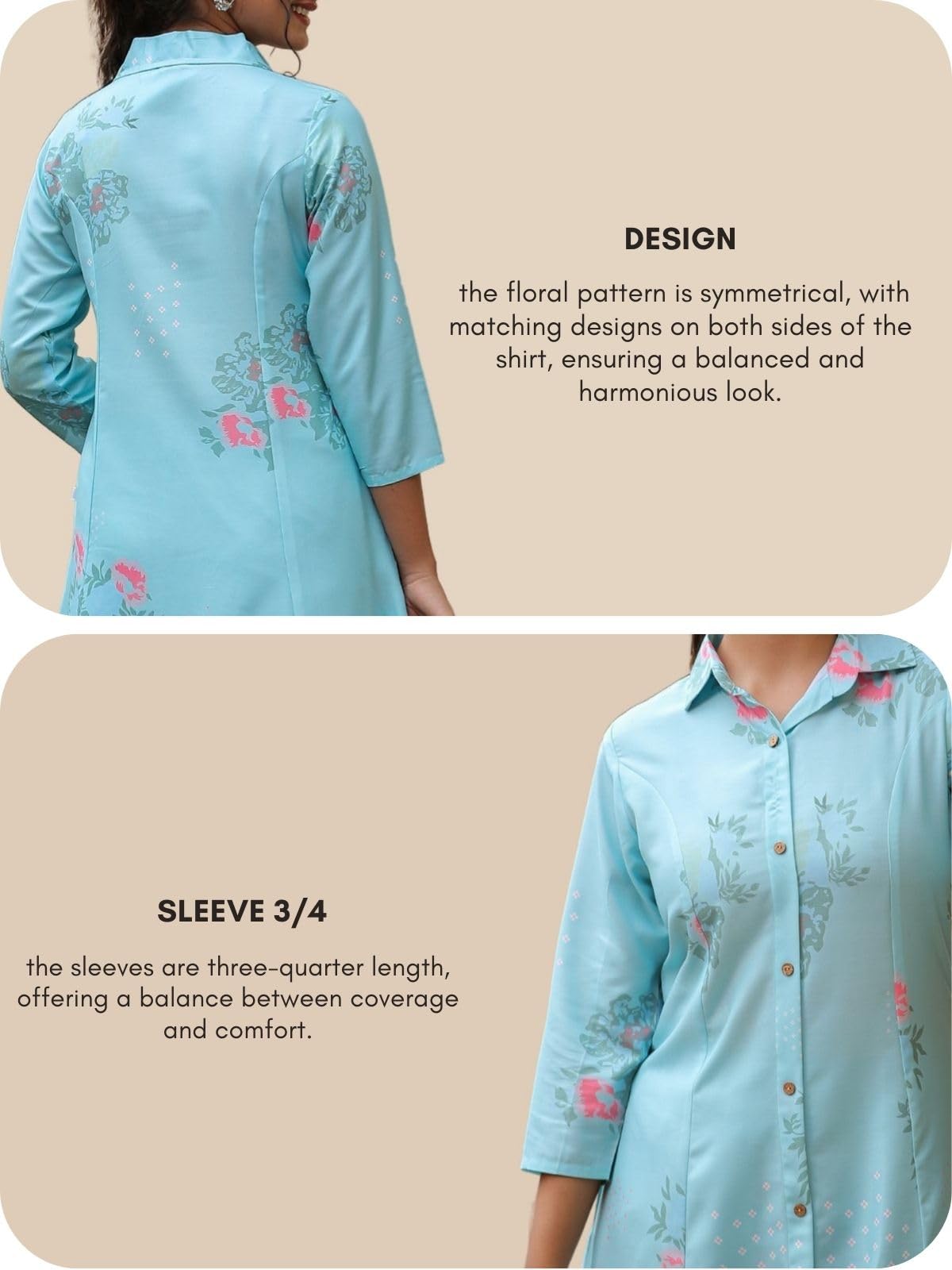 Leriya Fashion Women's Blue Embroidered Kurta Set - Image 5