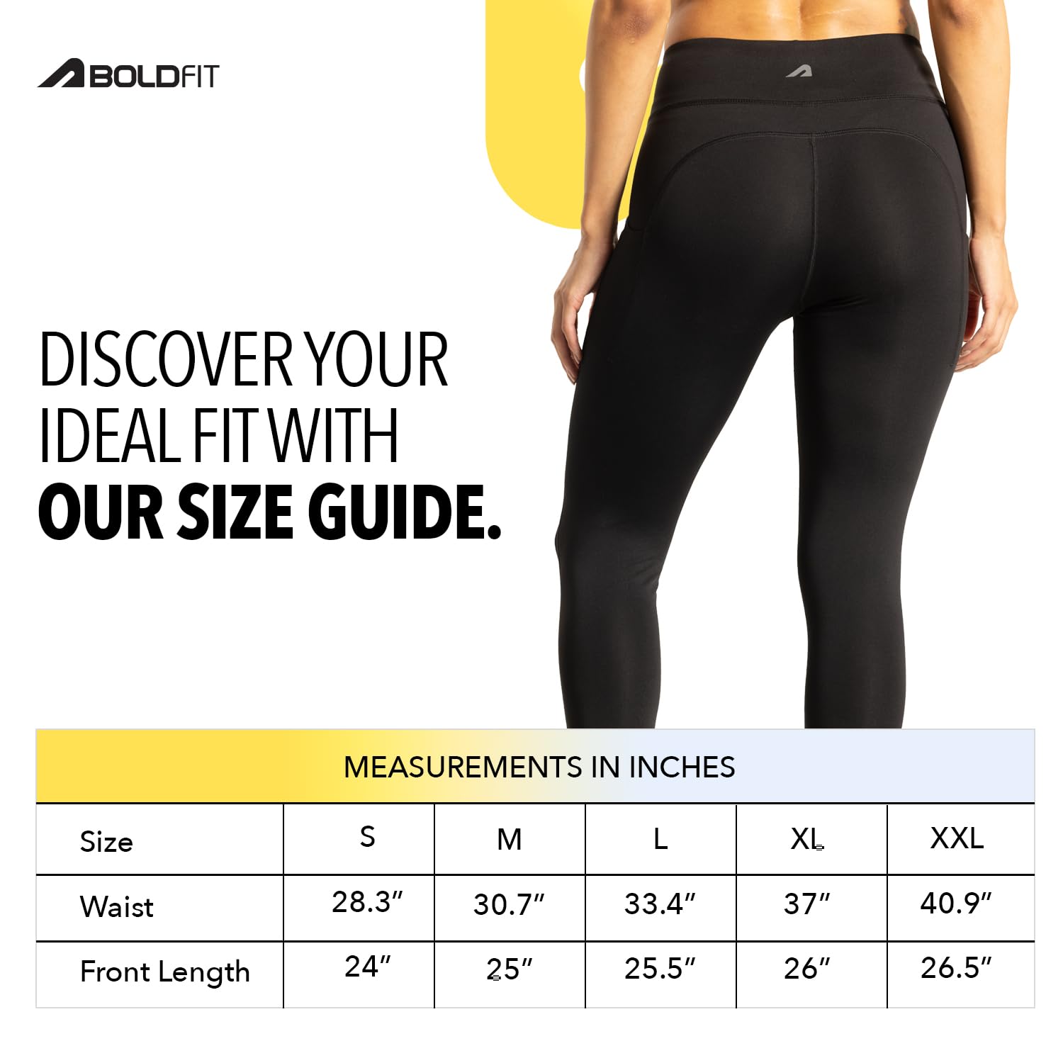Boldfit Women's Polyster Gym Leggings - Image 2