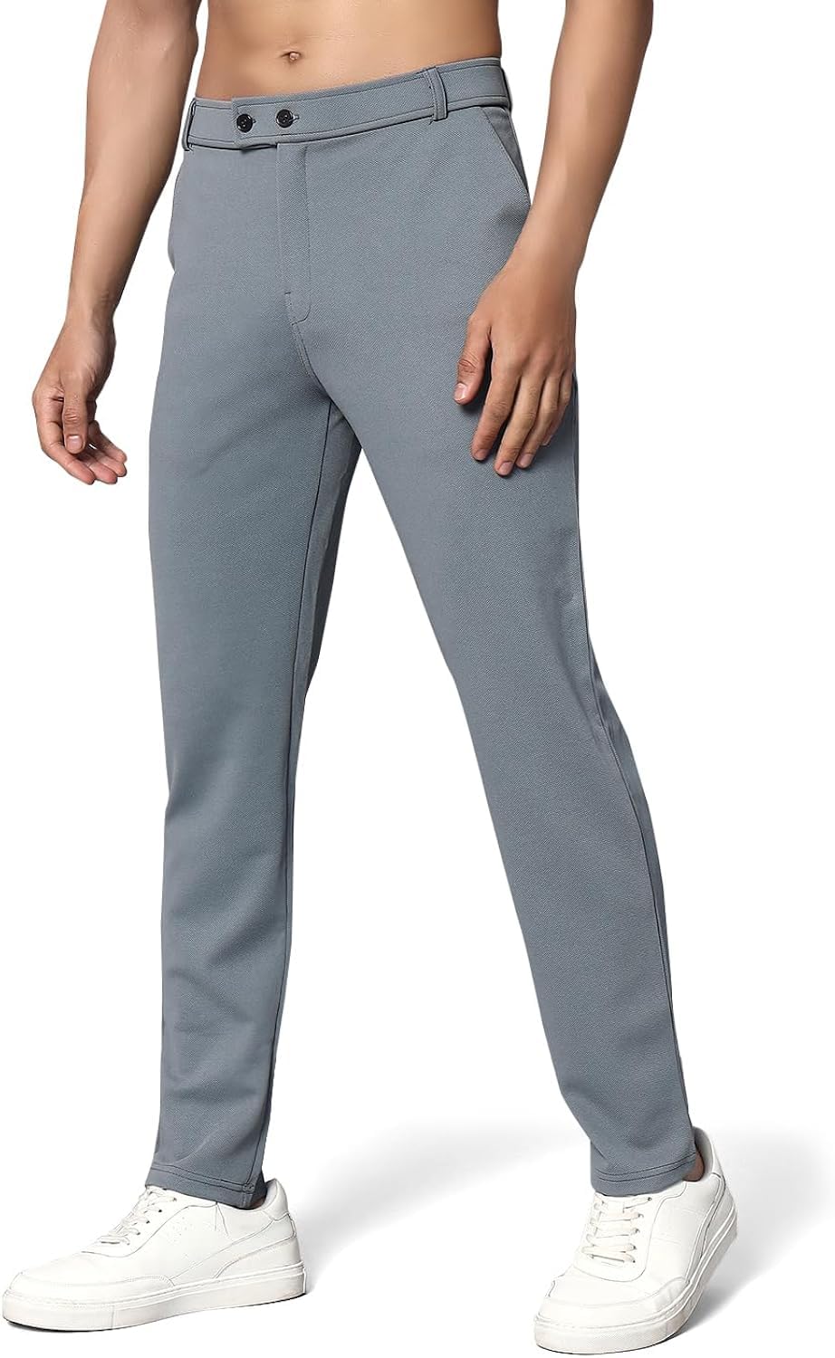 Mehrang Men Formal Trousers - Black