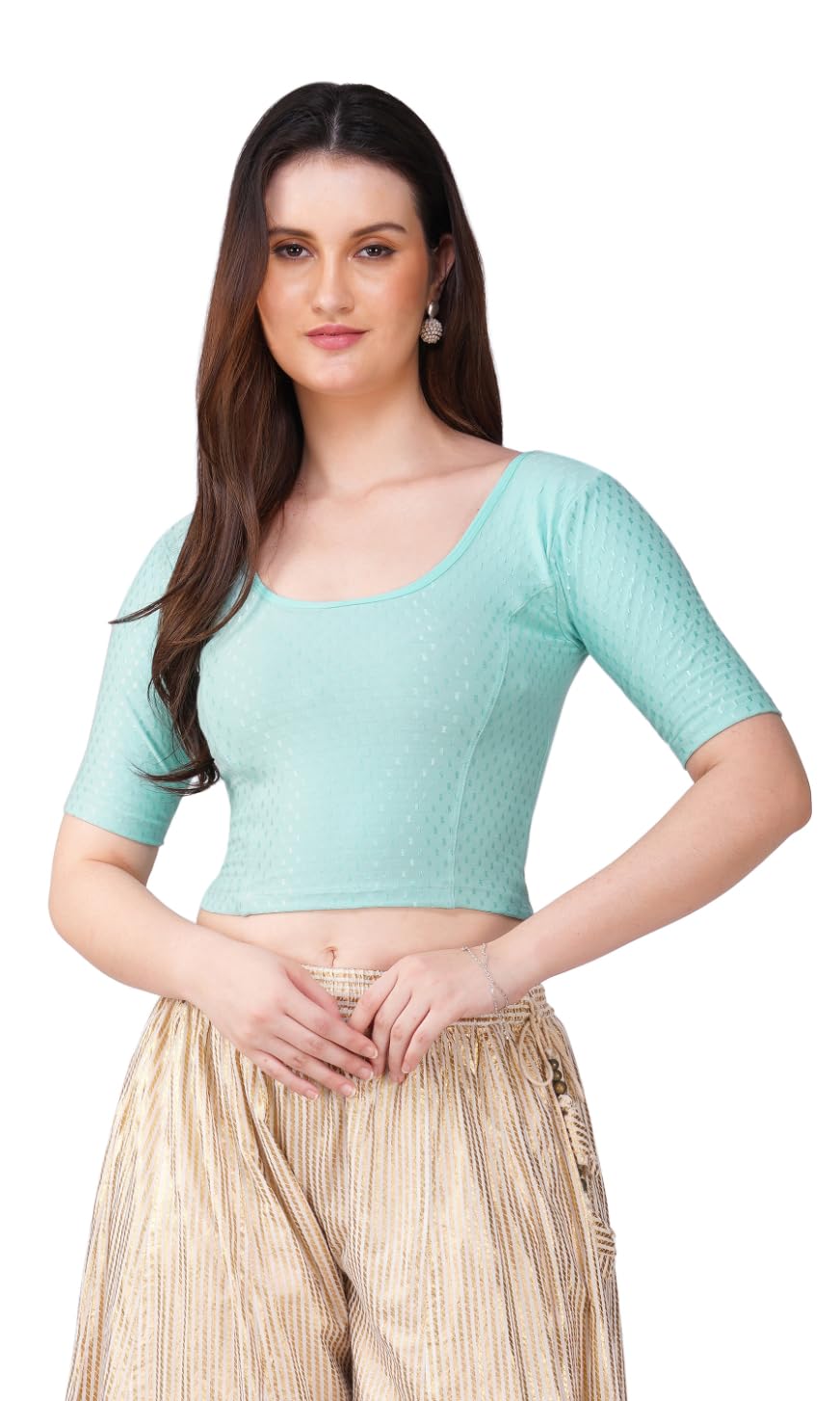 Fressia Saree Blouse for Women - Cotton - Image 4