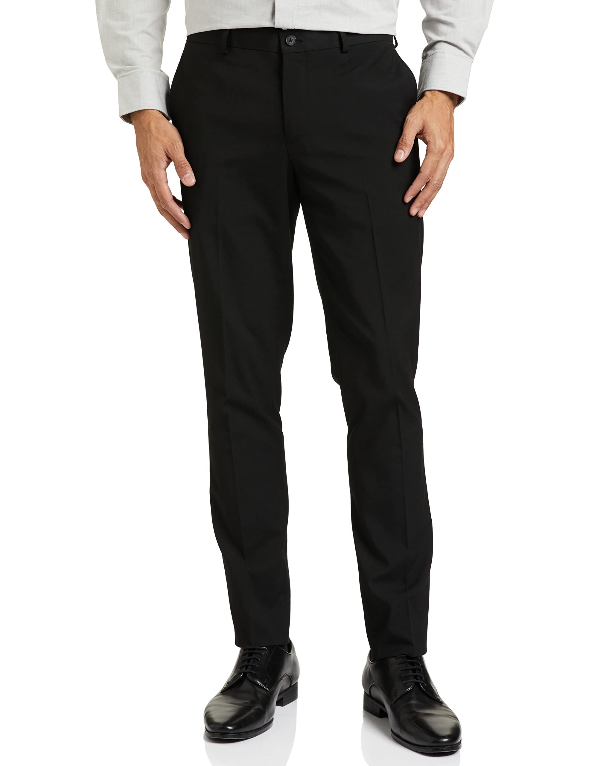Symbol Formal Trousers for Men - Black