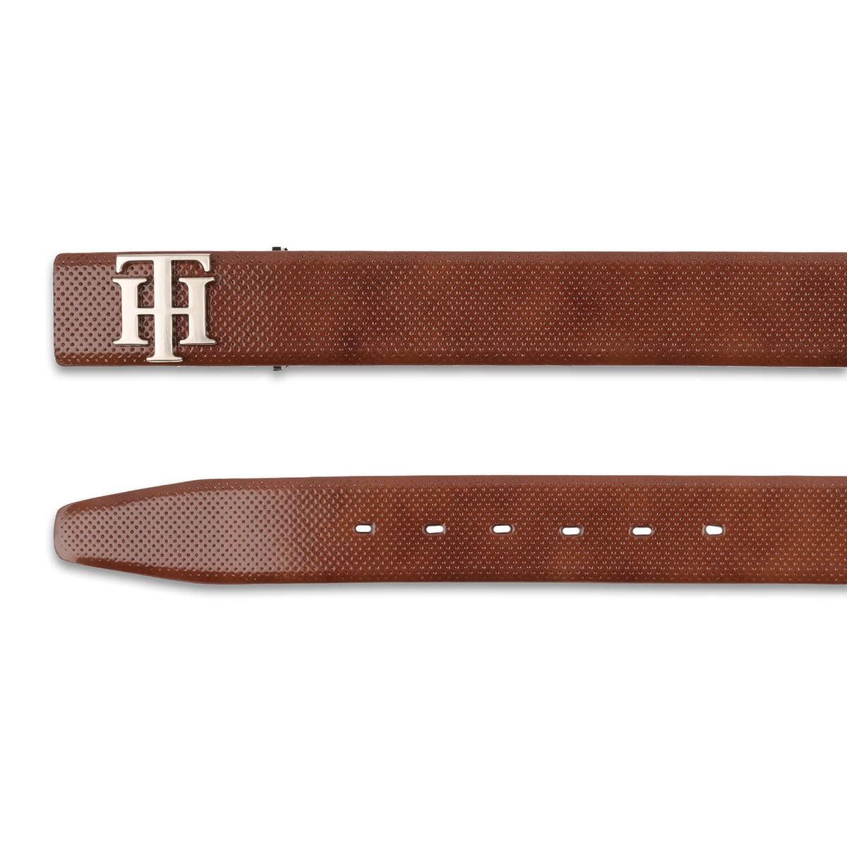 Tommy Hilfiger Men's Leather Casual Belt - Tan - Image 2