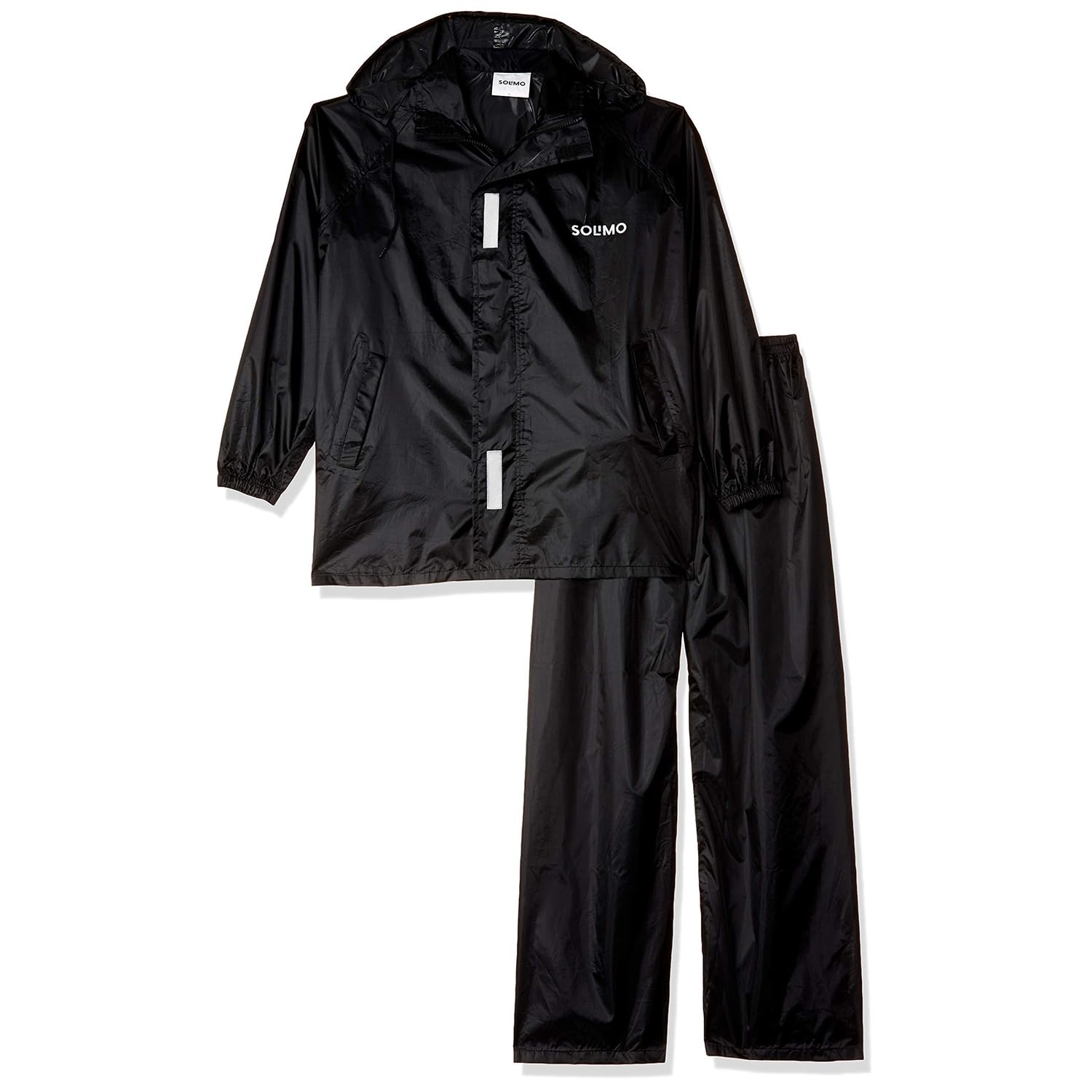 GarbGlide Waterproof Raincoat for Men - Black - Image 3