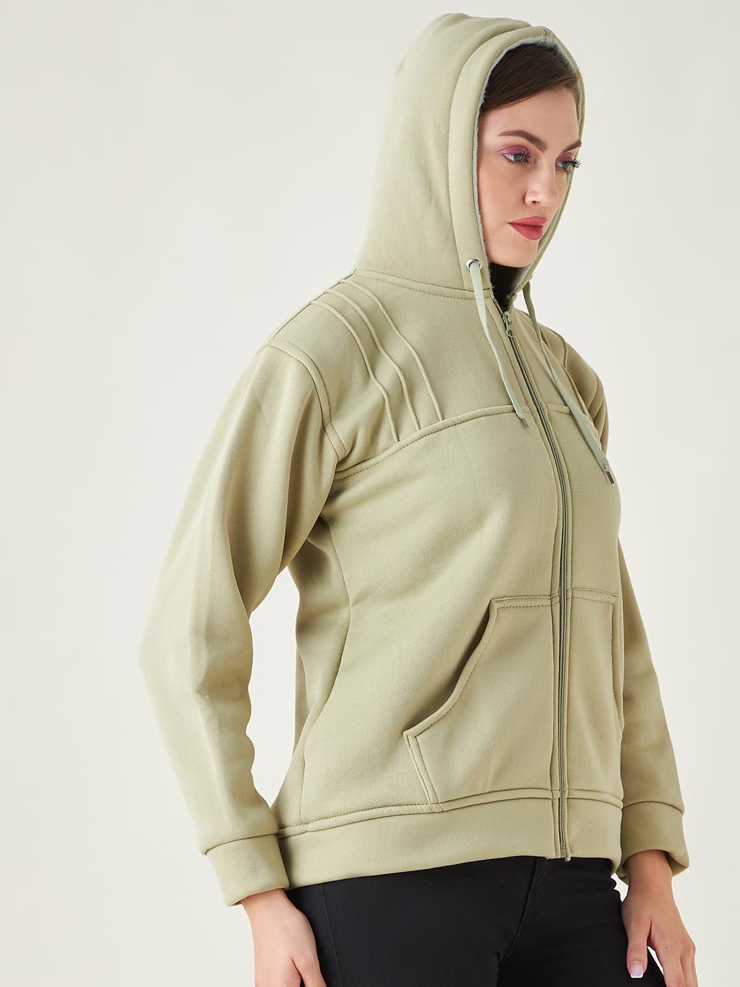 Pivl Women's Winter Hooded Jacket - Image 4