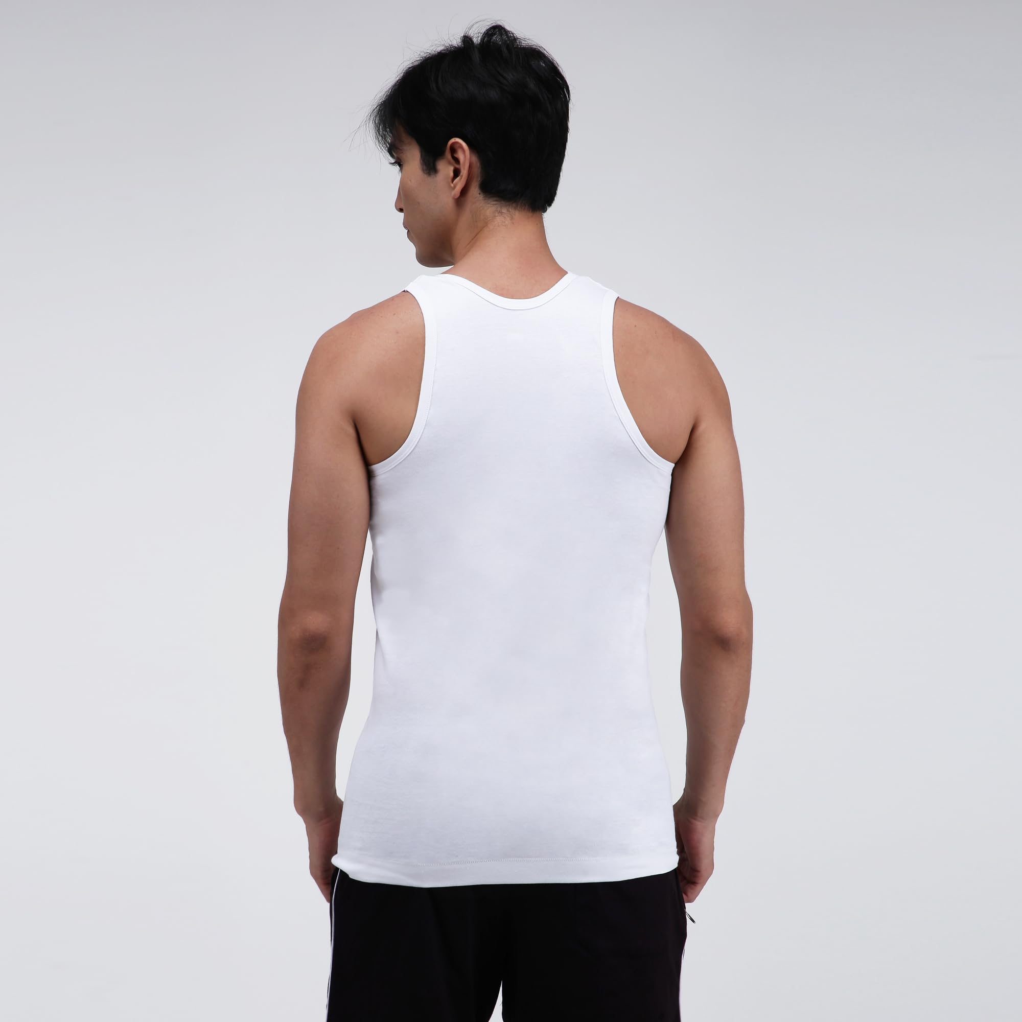 Amul Men White Vest - Image 3
