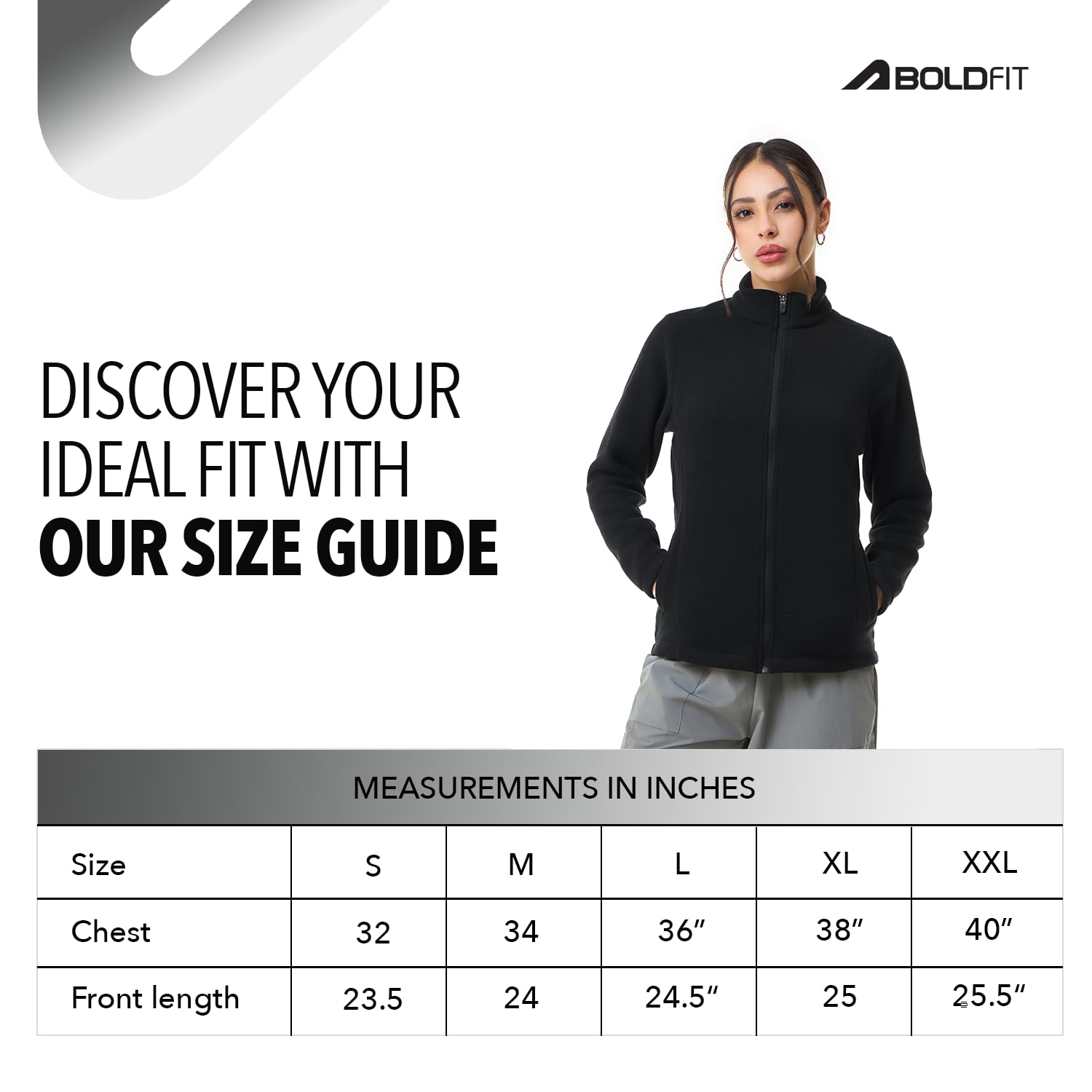 Boldfit Women's High Neck Sweatshirt - Image 5