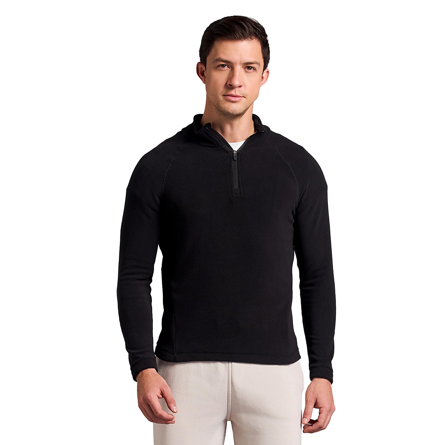 Boldfit Men's Aero Black Sweatshirt
