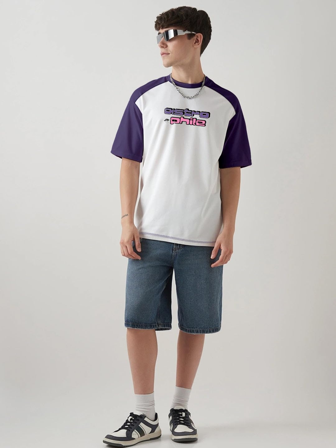 crazymonk Astrophile Printed Graphic T-Shirt - Multi Color - Image 3