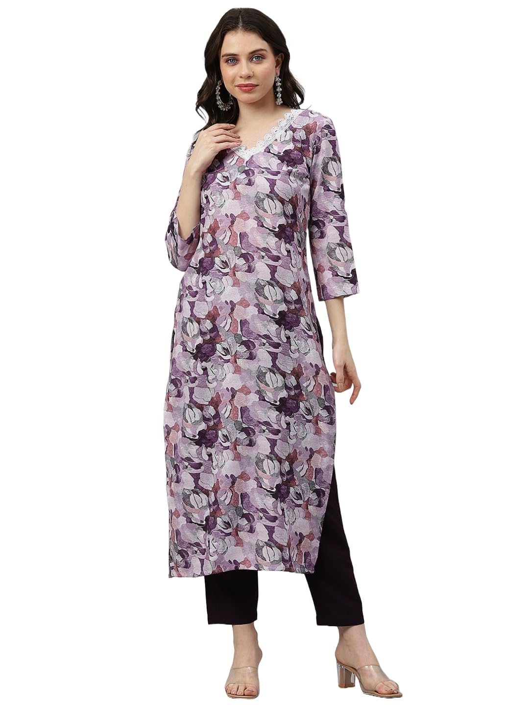 ANNI Women Cotton Blend Kurta with Pant
