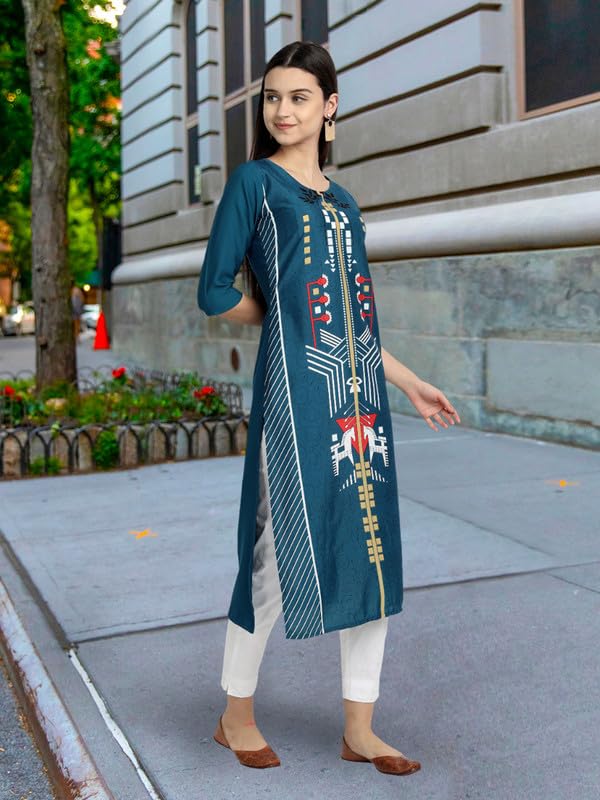 Pinkmint Women Crepe Kurti - Pink - Image 4