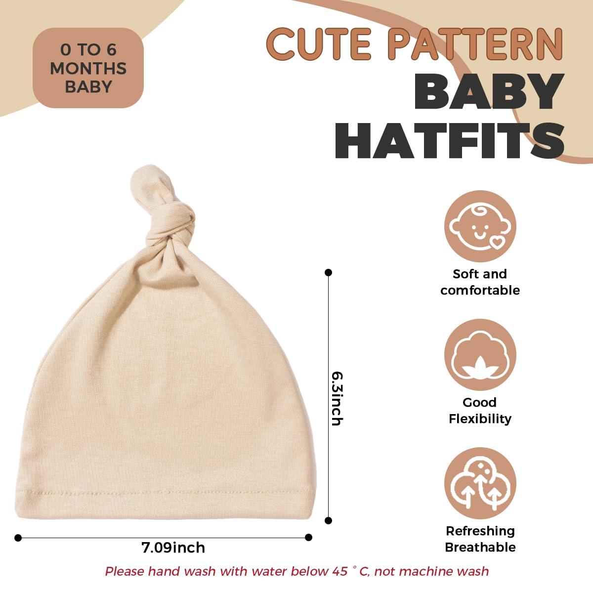 SNOWIE SOFT Baby Beanies - Multicolour - Image 2