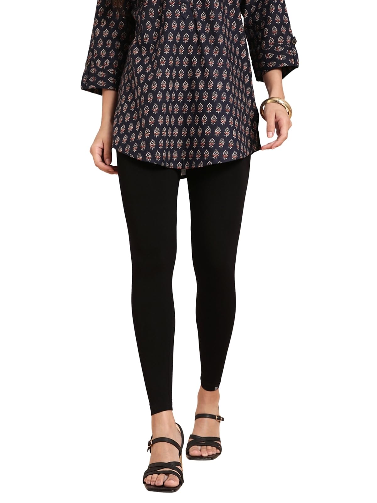 TWIN BIRDS Tailored Cut Ankle - Black