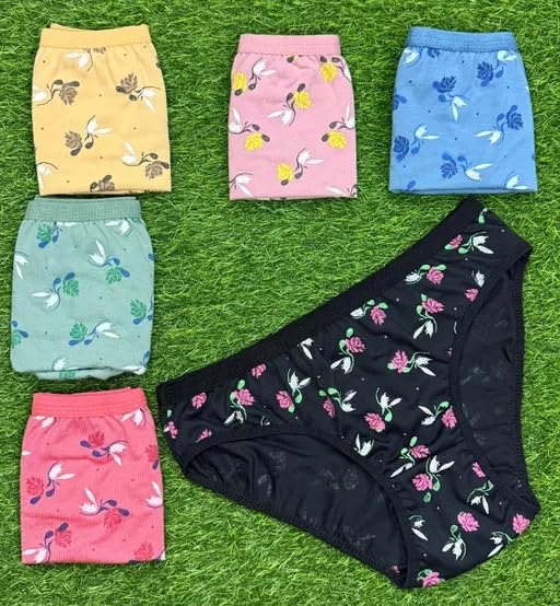 Luvreena Women Cotton Printed Panties - Image 3