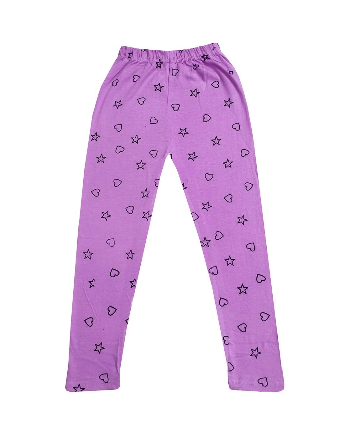 Multicolor Cotton Leggings for Girls - Image 2