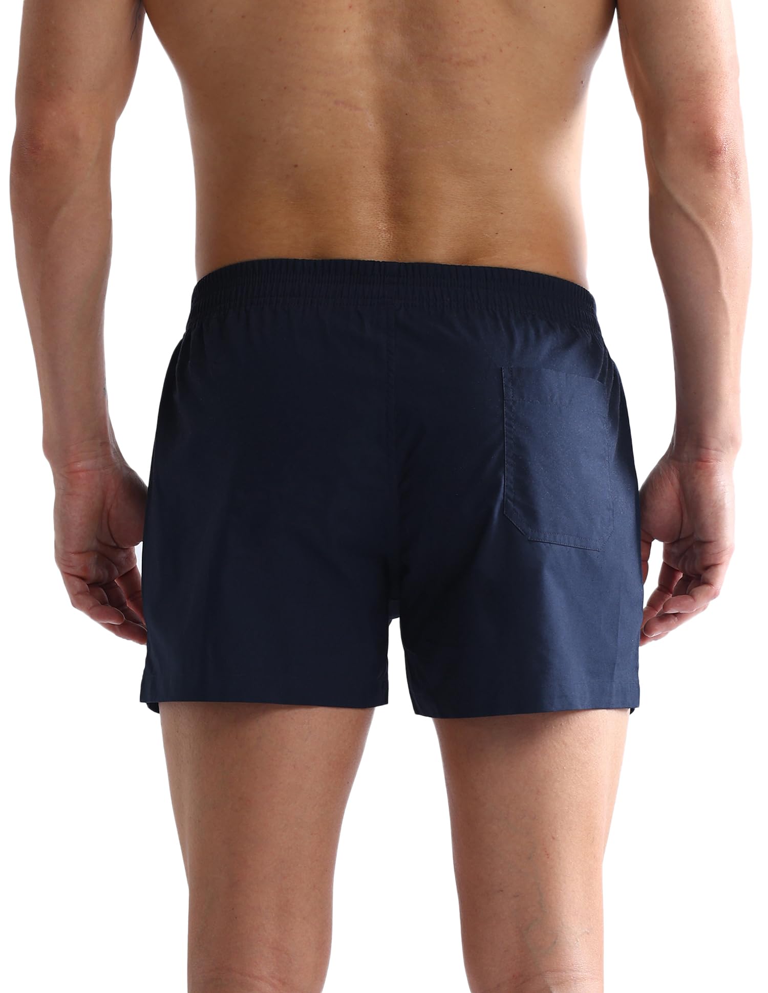U. S. POLO ASSN. Men's Cotton Boxers - Navy - Image 3