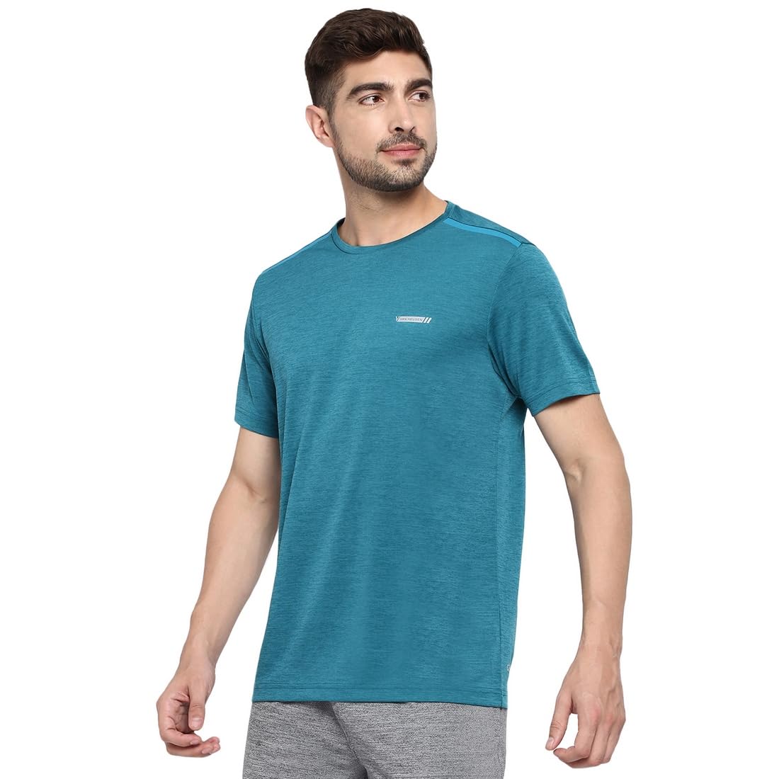 Van Heusen Men T-Shirt - Polyester - Image 2