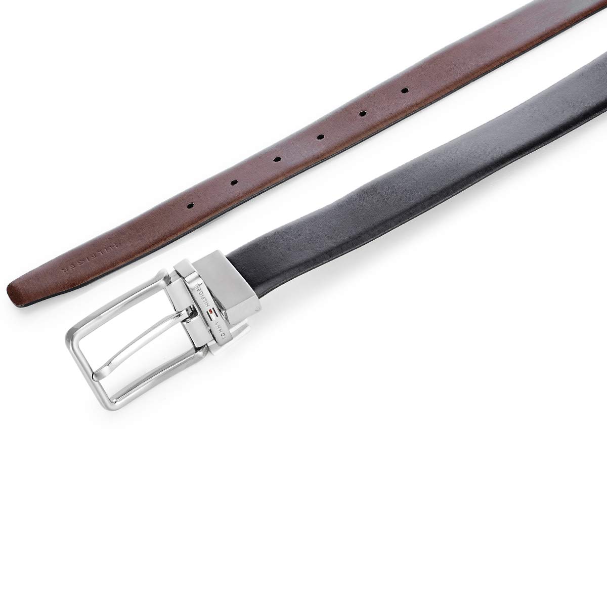 Tommy Hilfiger Men's Leather Belt - Black & Brown - Image 3