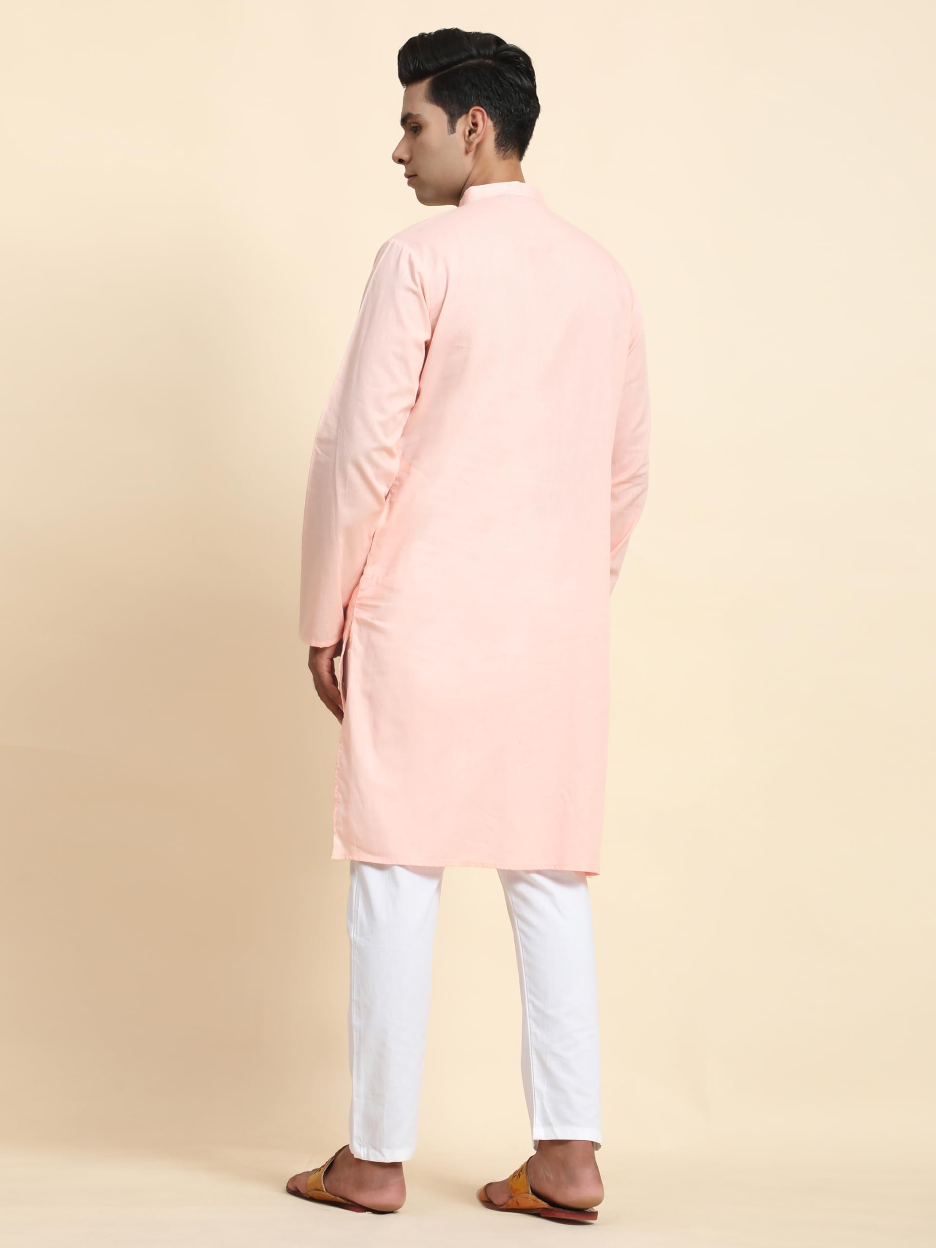 Anarva Men Pure Cotton Kurta Pajama Set - Image 2
