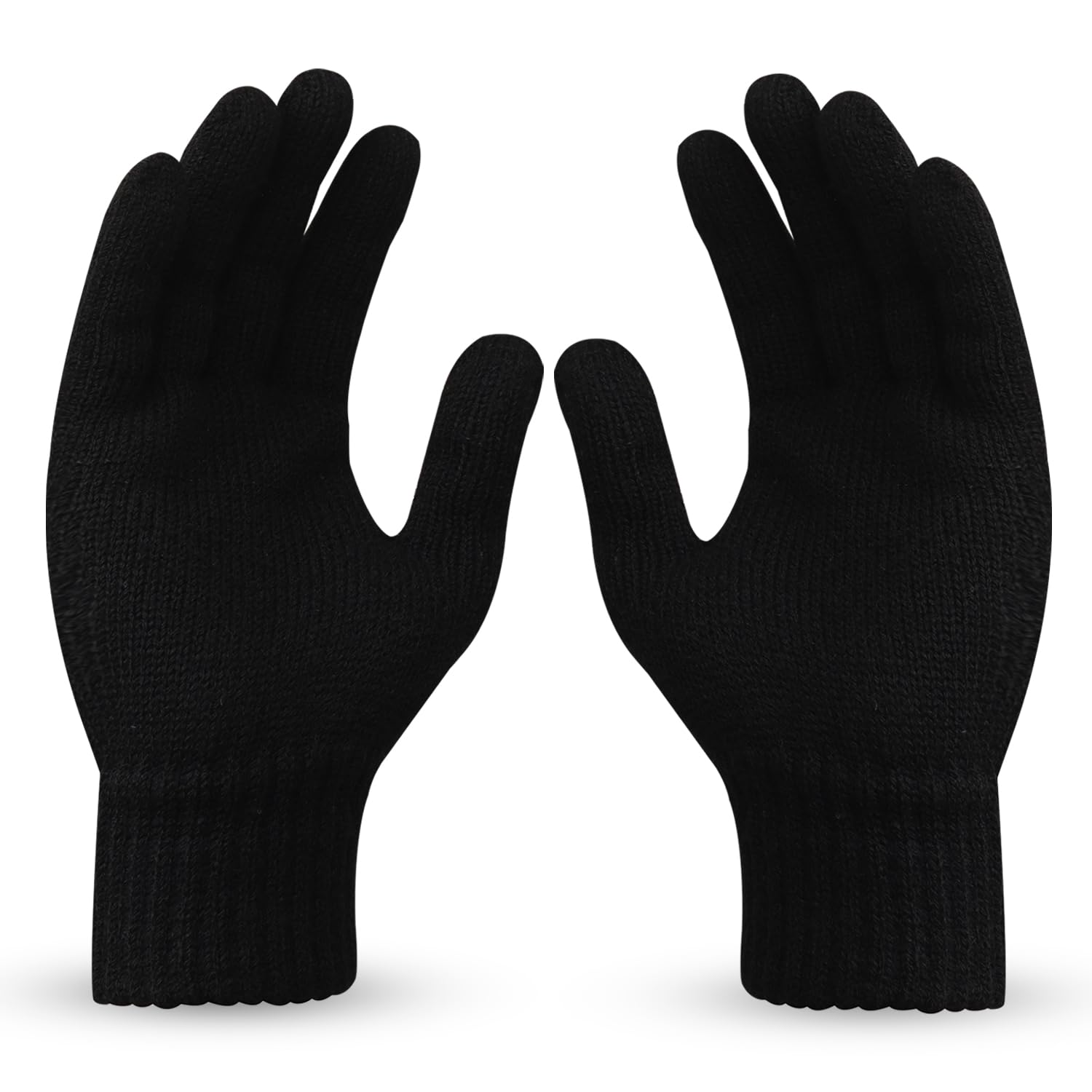 Boldfit Woolen Knitted Hand Gloves for Men & Women