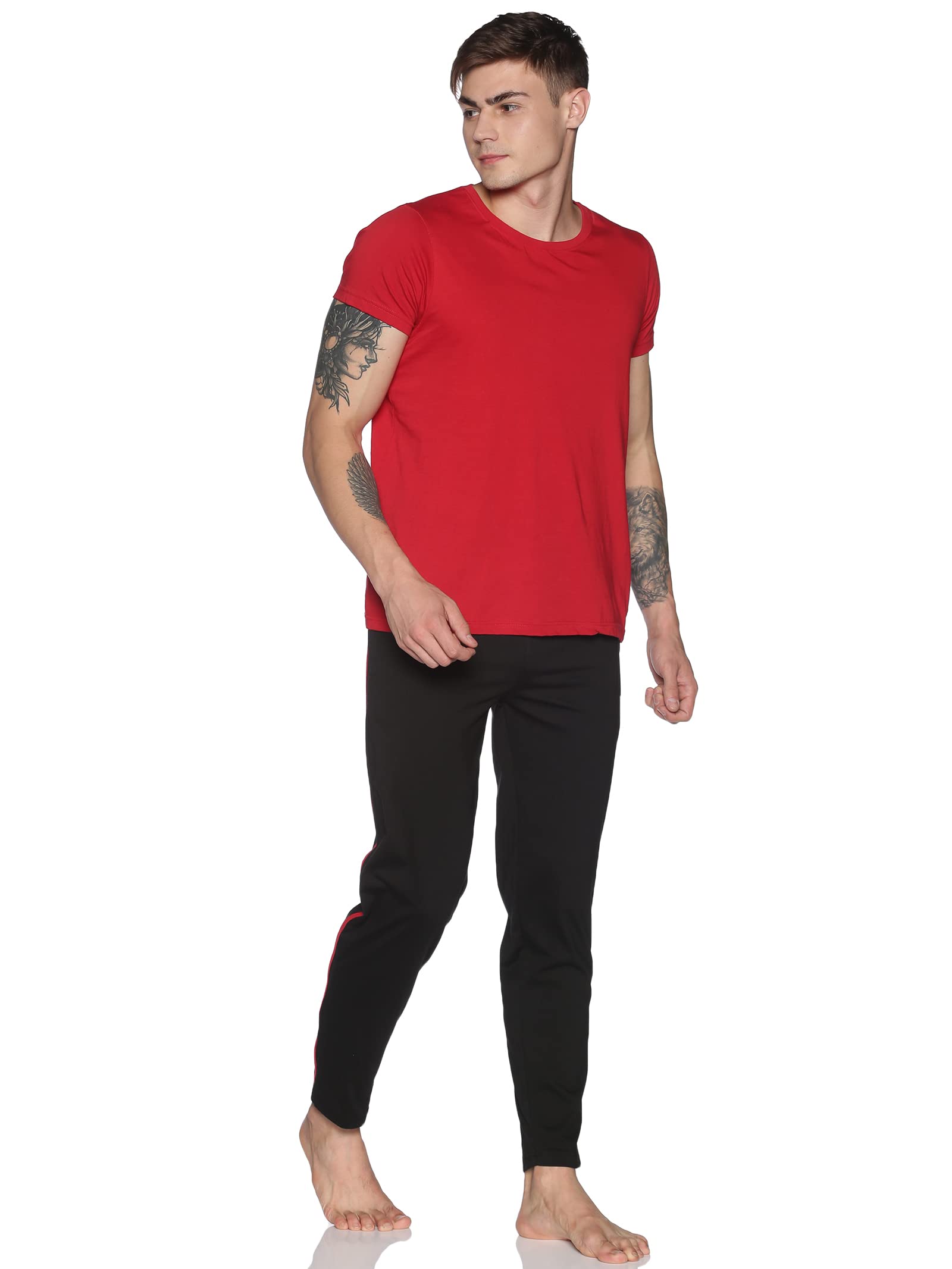 Dollar Mens Cotton Track Pants - Navy