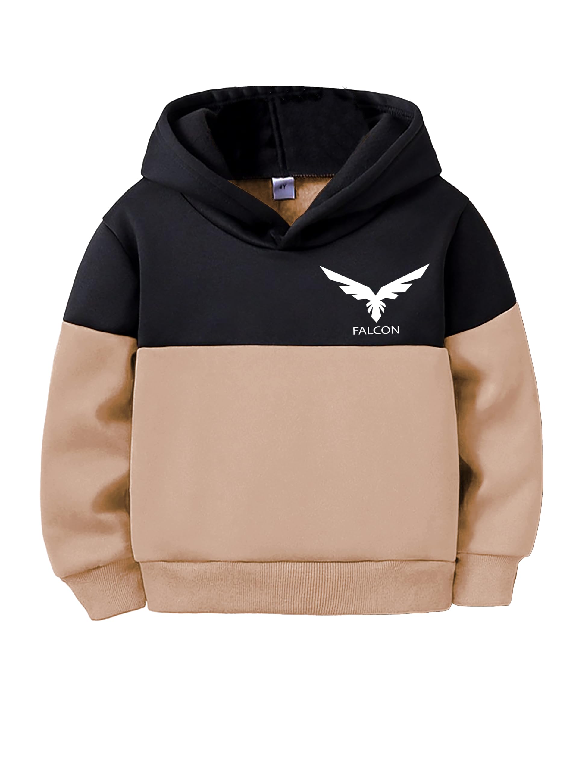 GarbGlide Boys Cotton Hooded Sweatshirt Set - Spring Green - Image 2