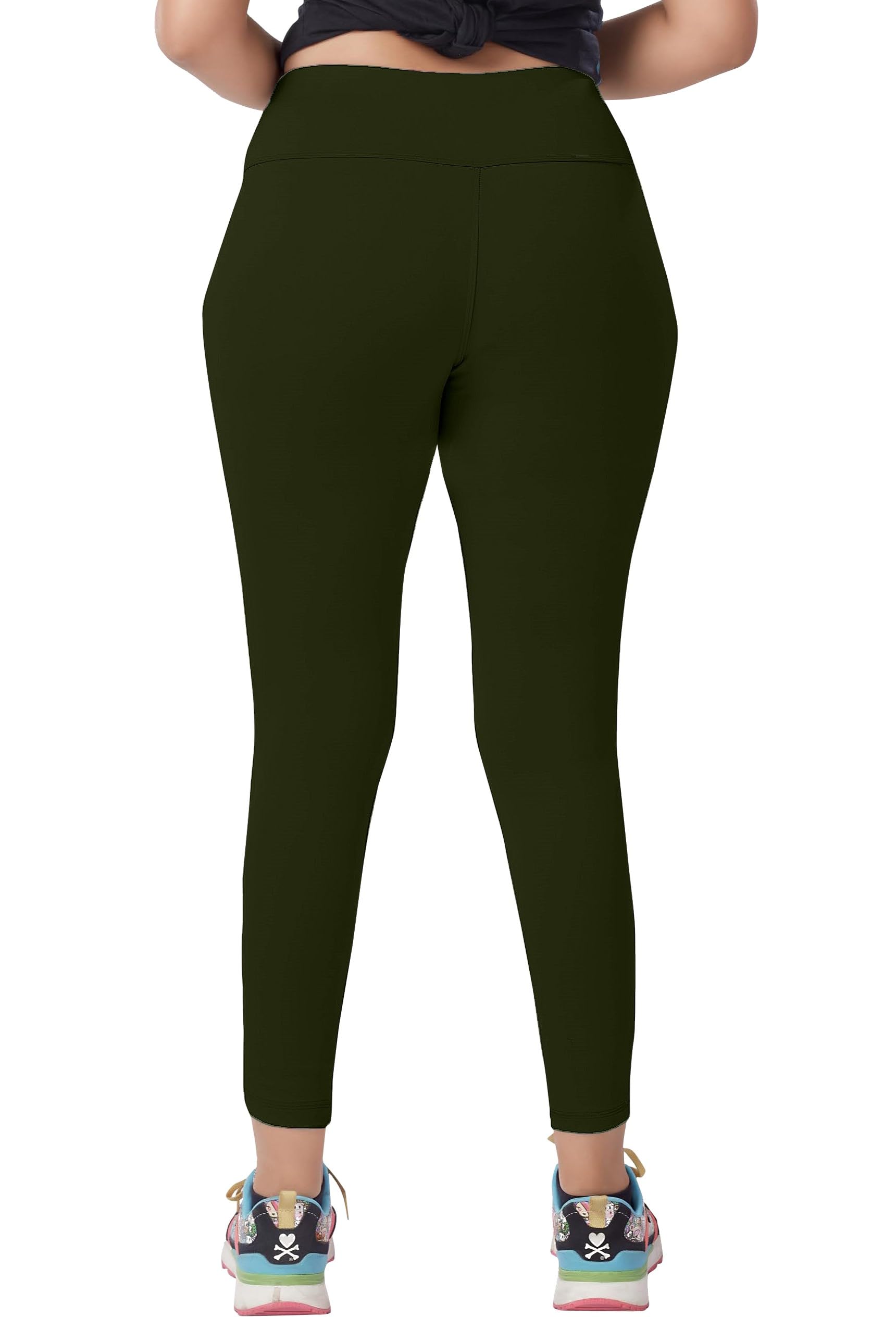 Nexsus Women's Yoga Pants - Olive - Image 2