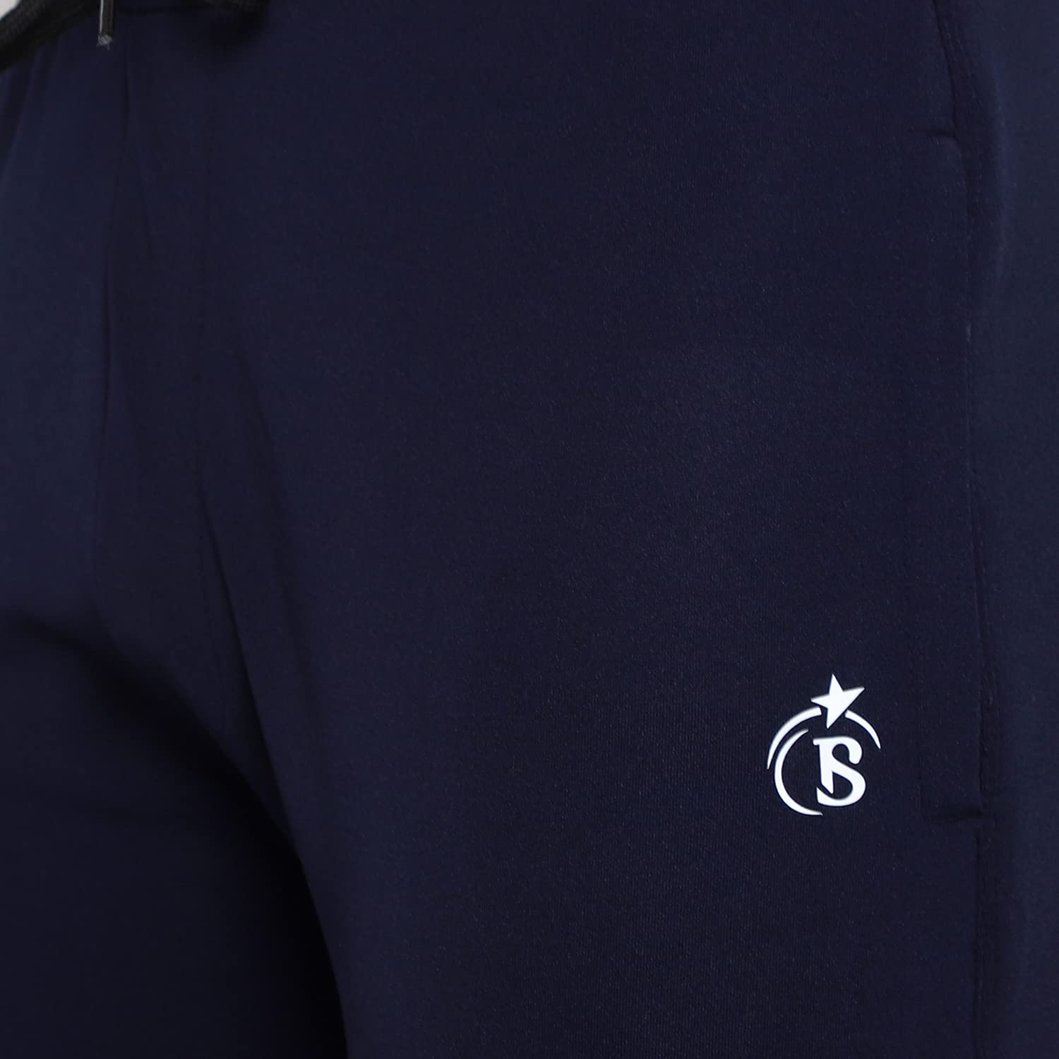 BLUE STAR SHARK Men's Track Pants - Blue - Image 5