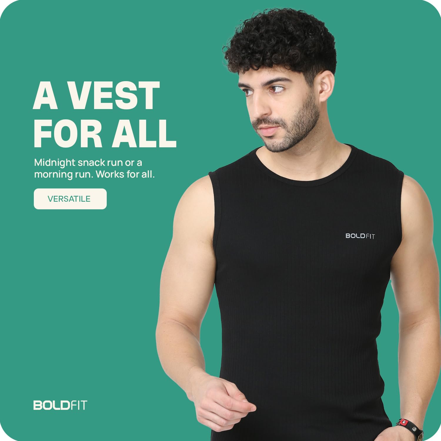Boldfit Cotton Vest for Men - Image 4