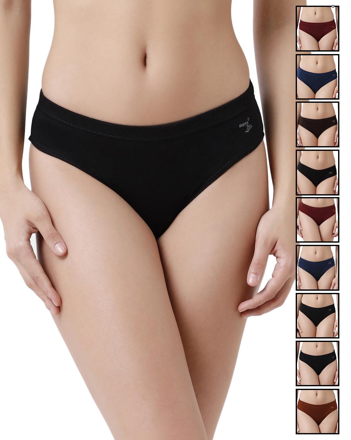 Rupa Women Cotton Hipster Pant