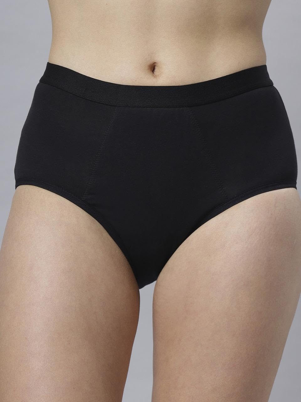 Zenthread Leak-Proof Period Panties for Women - Black - Image 3