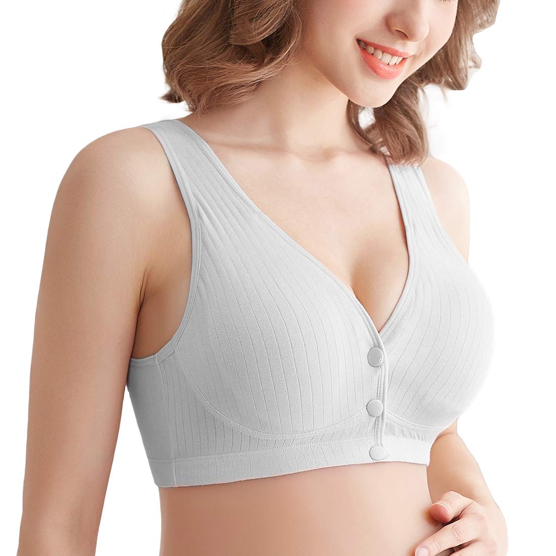 ATOX Nursing Bras for Breastfeeding - Cotton Wireless