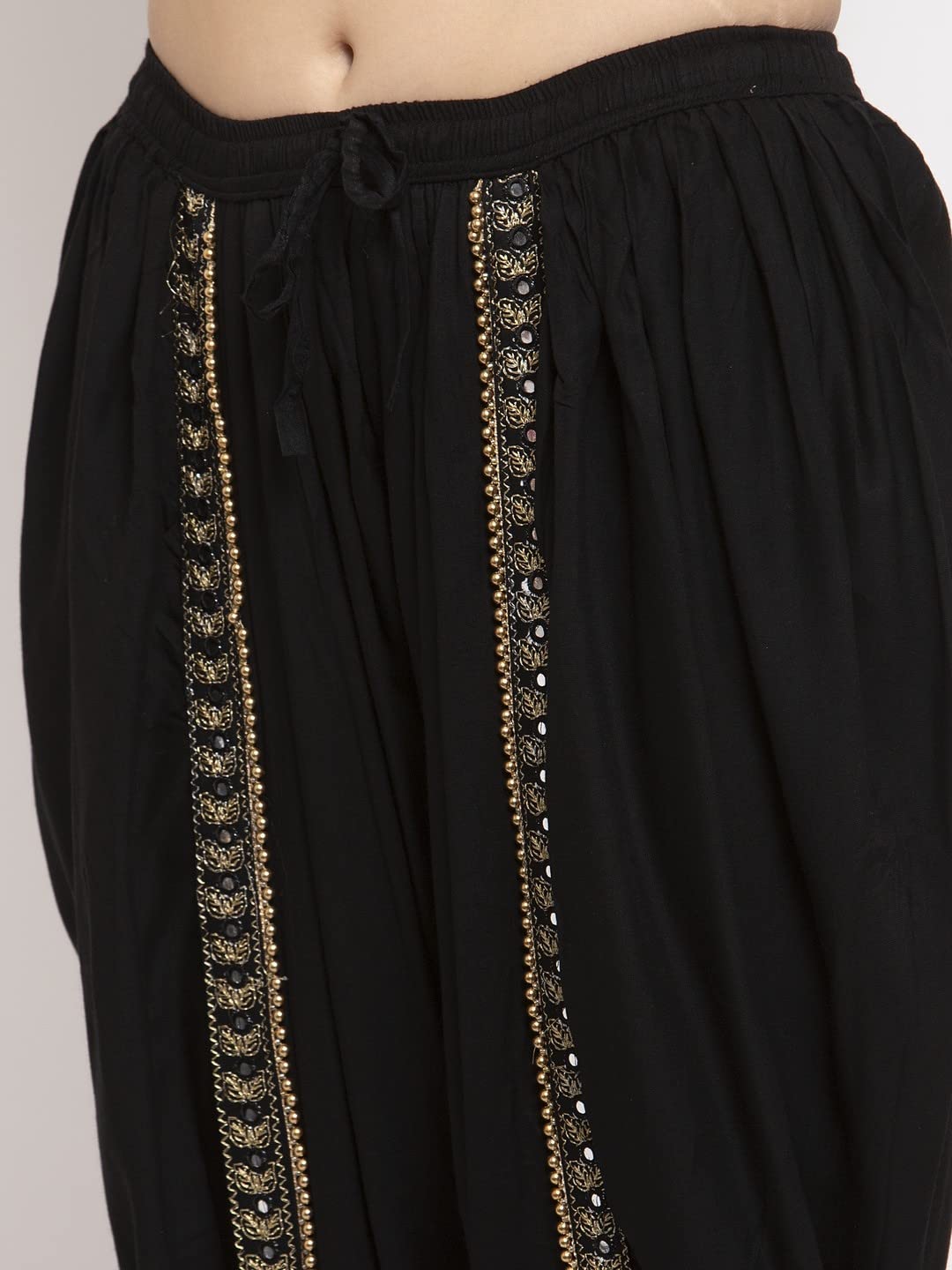 ANEHSA Rayon Dhoti Harem Pants Women Ethnic - Image 3