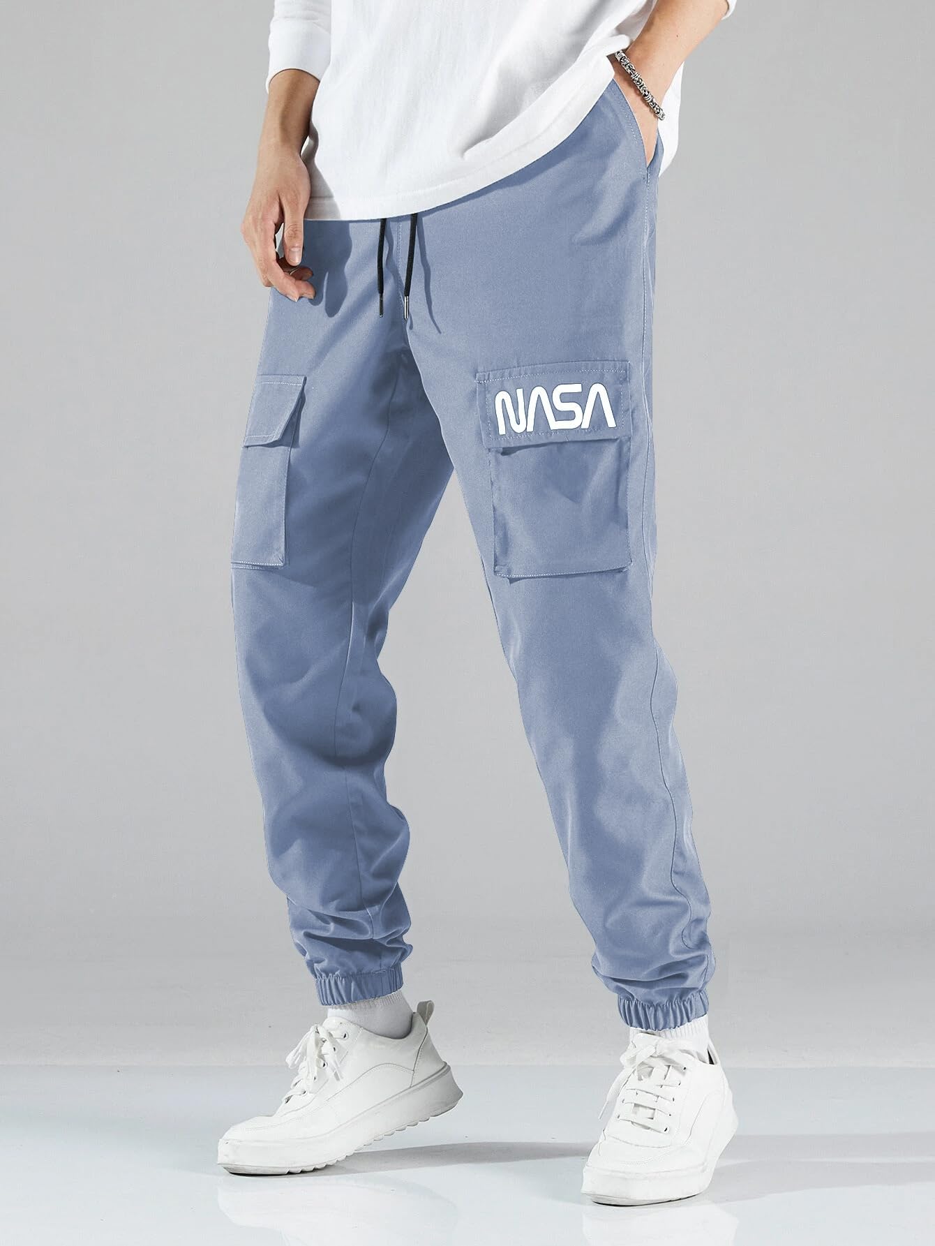 TAGAS Boys Casual Pants - NASA Print Cotton - Image 2