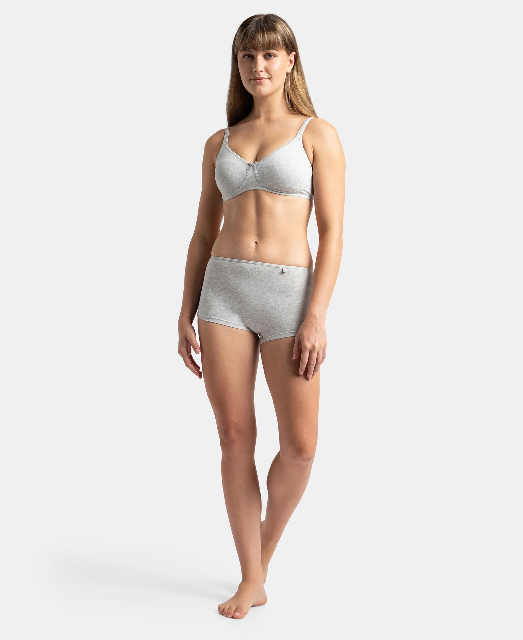 Jockey Women's Boy Shorts - Steel Grey - Image 4