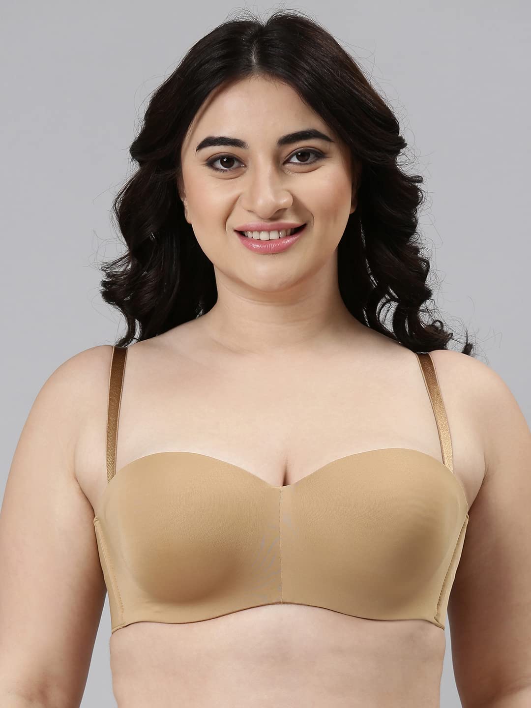 Enamor Full Figure Strapless Bra - Image 2